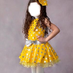 Dance costume/ dress for girls 2 to 4 years old